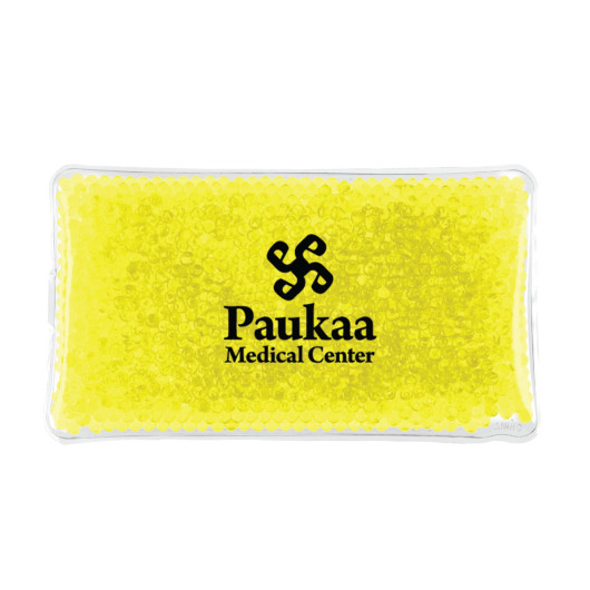 Promotional Gel Packs Yellow